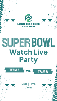 Football Watch Party TikTok video Image Preview