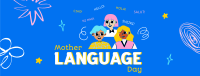 Mother Language Celebration Facebook cover Image Preview