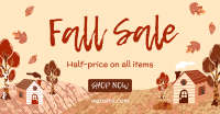 Autumn Leaves Sale Facebook Ad Design
