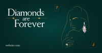 Diamonds are Forever Facebook Ad Design