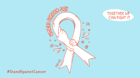 World Cancer Day Holding Facebook event cover Image Preview