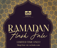 Ramadan Flash Sale Facebook Post Design