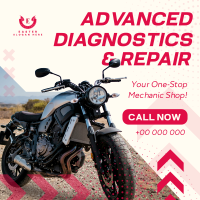 Motorcycle Advance Diagnostic and Repair Instagram Post Image Preview
