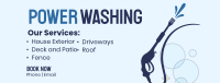 Power Wash Services Facebook Cover Design