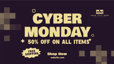 Cyber Monday Offers Facebook event cover Image Preview