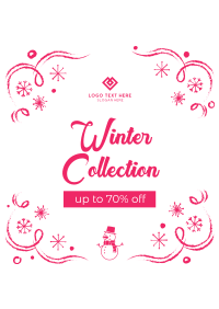 Winter Frame Offer Poster Image Preview