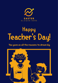 Teachers Event Poster Image Preview