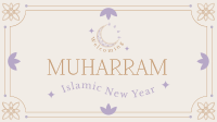 Happy Muharram New Year Facebook Event Cover Design