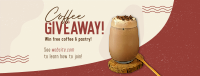 Coffee Giveaway Cafe Facebook cover Image Preview
