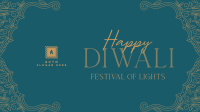 Elegant Diwali Frame Video Image Preview
