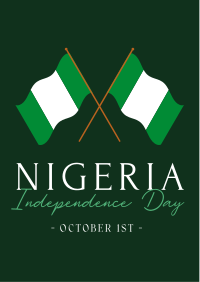Nigeria Day Flyer Design