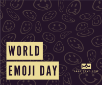 What's Emoji Day? Facebook Post Design Image Preview