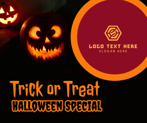 Halloween Trick or Treat Facebook post Image Preview