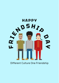 Different Culture One Friendship Flyer Image Preview