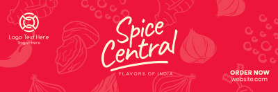 Indian Spice Twitter header (cover) Image Preview