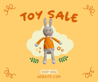 Stuffed Toy Sale Facebook Post Design