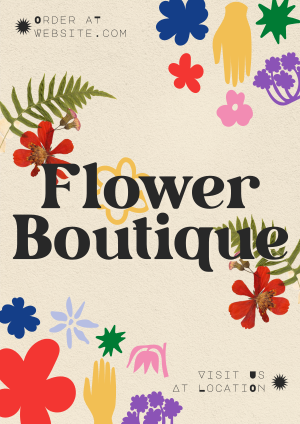 Quirky Florist Service Flyer Image Preview