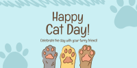 Cat Day Paws Twitter post Image Preview