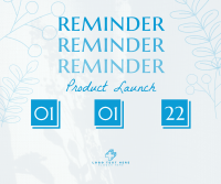 Reminder Product Launch Facebook post Image Preview