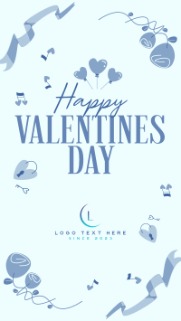Valentines Greeting Facebook Story Design