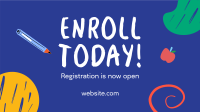 Enrollment Ongoing Facebook event cover Image Preview