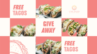 Tacos Giveaway Facebook Event Cover Image Preview