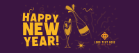 Happy New Year Facebook cover Image Preview