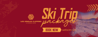 Winter Ski Facebook cover Image Preview