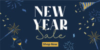 New Year Sparklers Sale Twitter post Image Preview