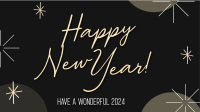 Wonderful New Year Welcome Animation Image Preview