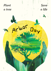 Creative Arbor Day Flyer Image Preview