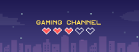 Cute 8 Bit  Facebook cover Image Preview