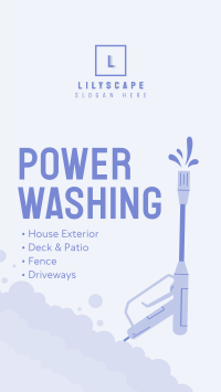 Power Washing Services Facebook story Image Preview