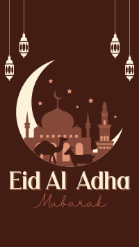 Blessed Eid Al Adha Instagram Story Design