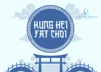 Kung Hei Fat Choi Postcard Design