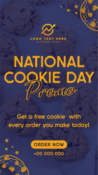 Cookie Day Discount TikTok video Image Preview