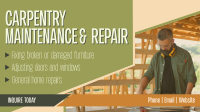 Geometric Carpentry Maintenance Animation Preview