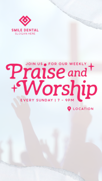 Praise & Worship Facebook story Image Preview