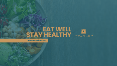 Healthy Salad YouTube Banner Image Preview