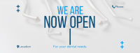 Dental Clinic Opening Facebook Cover Design