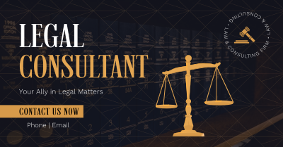 Corporate Legal Consultant Facebook ad Image Preview