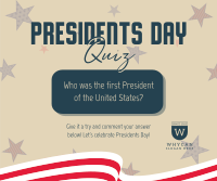 Presidents Day Pop Quiz Facebook post Image Preview