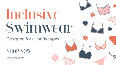 Inclusive Swimwear Facebook event cover Image Preview