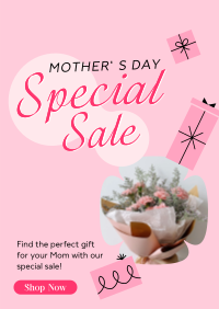 Supermoms Special Discount Poster Design