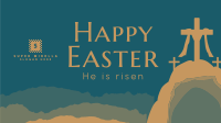 Easter Sunday Facebook Event Cover Design