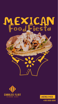 Taco Fiesta Facebook story Image Preview