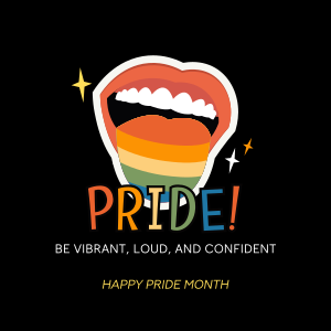 Say Pride Celebration Instagram post Image Preview