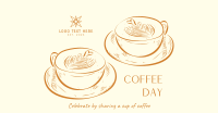 Coffee Day Latte  Facebook ad Image Preview