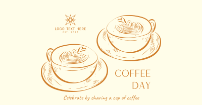 Coffee Day Latte  Facebook ad Image Preview