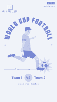 World Cup Live Facebook story Image Preview